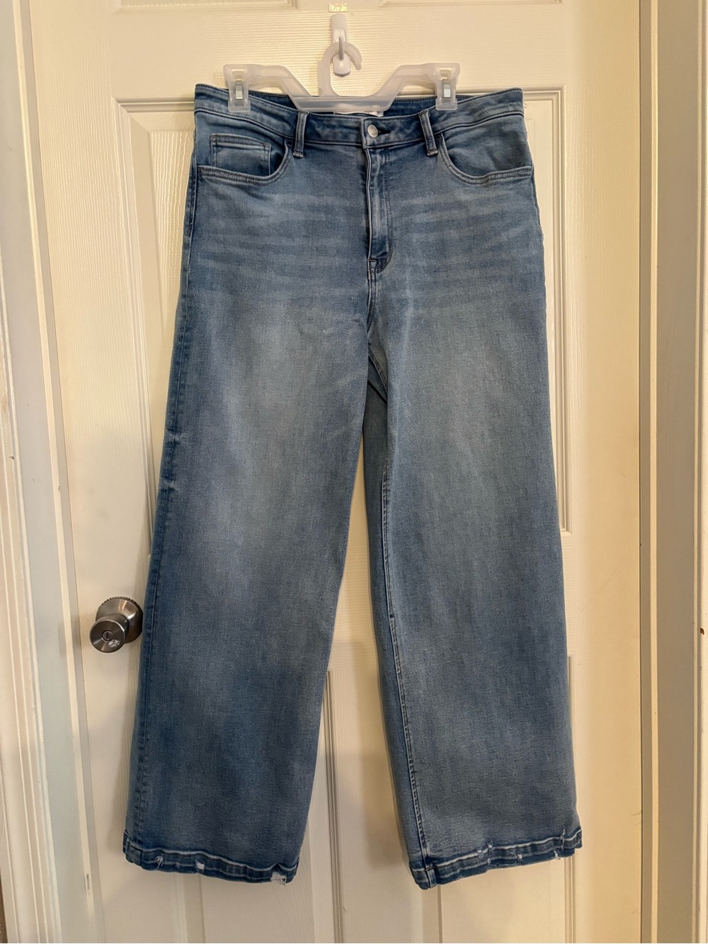 Altar’D State High-Rise Light Blue Wide Leg Jeans for Women